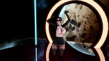 Gadis Korea Berpaha Montok Menari Sensual Dalam Video 3d