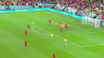 Brasil Arregaçando A Coreia De Quatro