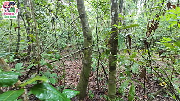 Gadis Thailand Merintih Kesepian Di Hutan Belantara, Celana Basah Oleh Hasrat Yang Menggelegak