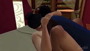 Nyonya Arab Nakal Menggoda Di Ranjang India