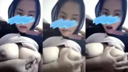 Hijabers Seksi Menggoda, Payudara Montoknya Diremas Penuh Nafsu