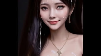 Gadis-gadis Hanfu Putih Diguyur Cairan Panas, Tersipu Malu Dengan Senyum Menggoda