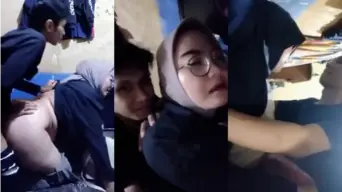 Bbw Berkacamata Bergairah Dengan Hijab Yang Menggoda