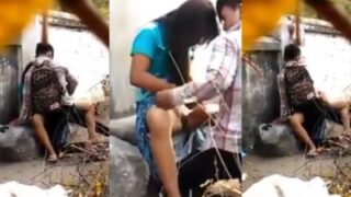 Gadis Kulia Nepal Digeber Kekasihnya Di Alam Terbuka