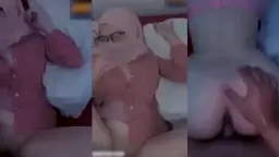 Jilbab Pink Berkacamata Bikin Geger Twitter, Netizen Heboh Lihat Sensasi Seksinya!