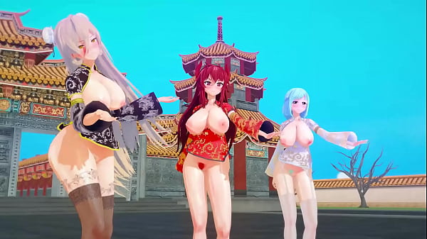 Gadis Virtual Mmd Merayakan Imlek Dengan Sensualitas Yang Menggoda