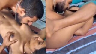 Pacar Suka Gigit Payudara Dan Nikmati Seks Anal Desi Yang Liar