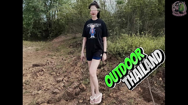 Gadis Thailand Amatir Digilir Di Alam Terbuka – Pov Muncrat Di Dalam, Erangan Mesra