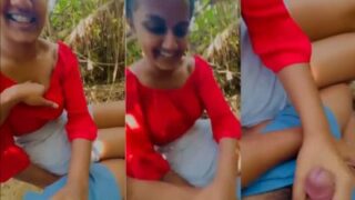 Cewek Seksi Coli Gebetannya Di Luar Ruangan, Bikin Makin Greget.