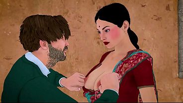Bhabhi Kesepian Puaskan Lapar Memeknya Dengan Kontol Tebal Tuan Tanah
