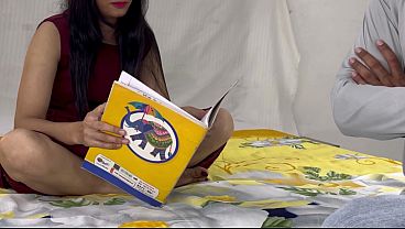Cewek Kaya Rayu Gurunya Di Ranjang Untuk Les Privat Yang Panas.