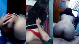 Cowoknya Nggak Tahan, Jari-jarinya Sibuk Mainin Pantat Ceweknya Yang Montok