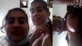 Dokter Cewek Pamer Tetek Pas Kerja Video Call Sex Mms