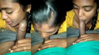 Tonton Video Cewek Tamil Ngentot Sambil Nyepong Kontol Gede.