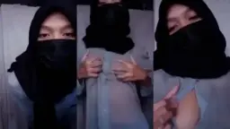 Ukhti Nina Colmek Pake Hijab, Crot Panas 11