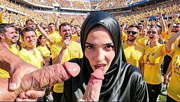 Fans Bola Jerman Digilir Tim Lawan – Video Interaktif Ai