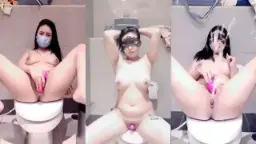 Cantik Colmek Sambil Ngangkang Di Toilet Mall, Bikin Semua Orang Ngiler.