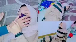 Lakban Buat Adik Cantik, Siap Diikat Dan Dipermainkan Gaya Bdsm.