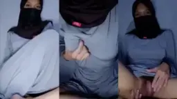Ukhti Nina Asanti Nyopot Hijab, Colmek Sambil Mengerang 9 Kali